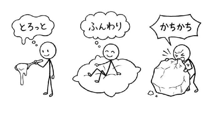 Menggambarkan Makanan Lembut atau Keras